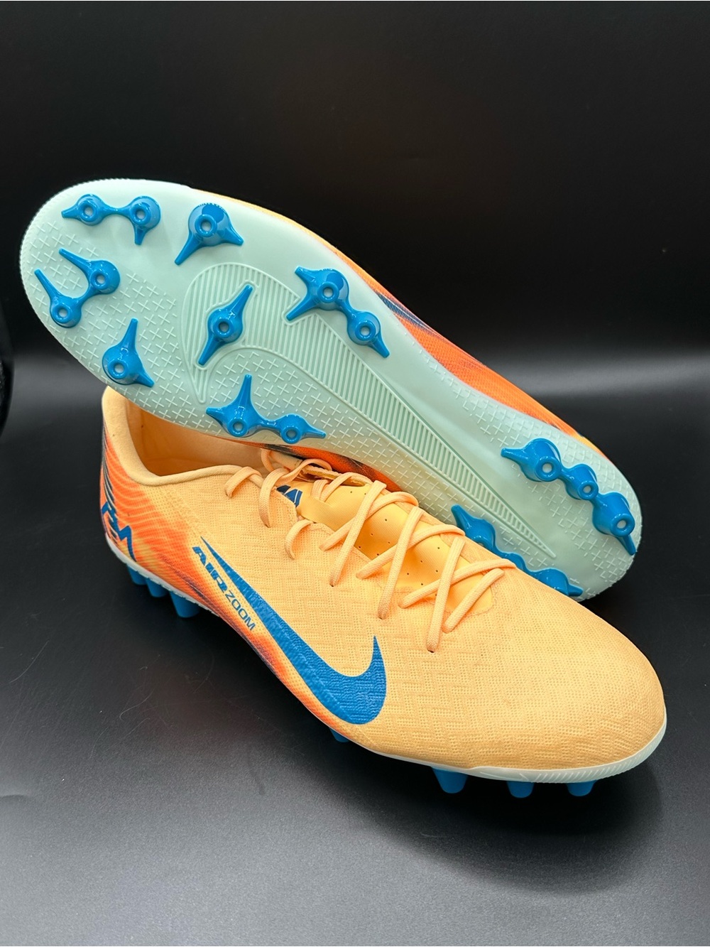 Nike Mercurial Vapor 16 Academy AG Kylian Mbappe Men’s Size 13 Cleats FQ8365-801